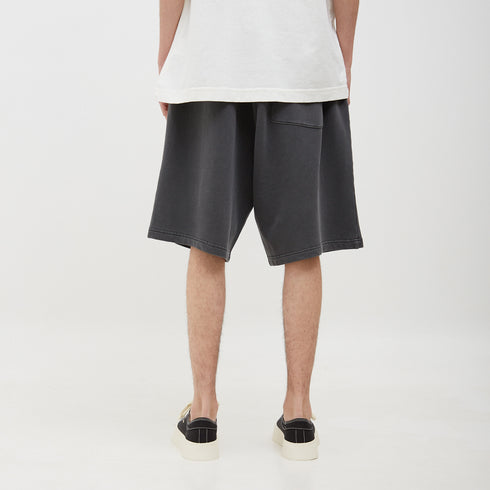 Carhartt WIP Nelson Sweat Short Black Garment Dyed I030130_89_GD Degli Uberti